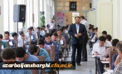 همزمان با سراسر کشور در مرکز شهید رجائی تبریز برگزار شد:

اولین آزمون صلاحیت حرفه ای مهارت آموزان ذیل ماده 28 دانشگاه فرهنگیان 5