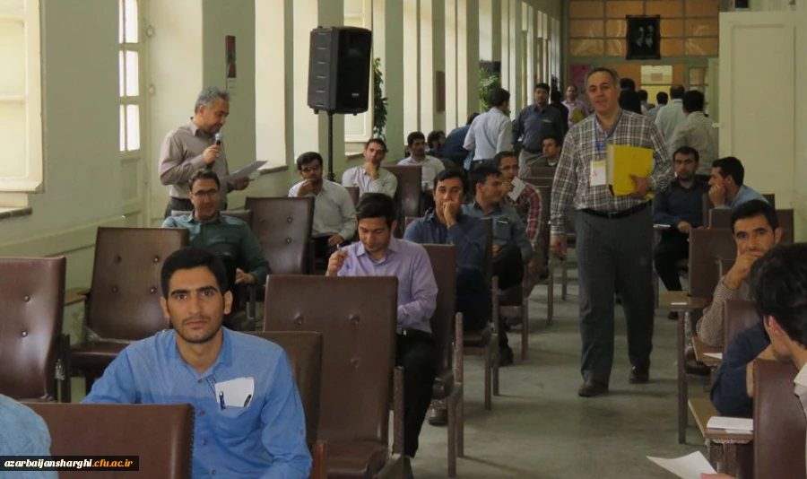 همزمان با سراسر کشور در مرکز شهید رجائی تبریز برگزار شد:

اولین آزمون صلاحیت حرفه ای مهارت آموزان ذیل ماده 28 دانشگاه فرهنگیان 8