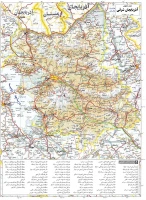 نقشه راههای استان