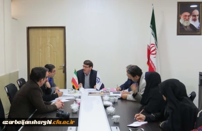 جلسه مشترک کانون پرورش فکری کودکان و نوجوانان و دانشگاه فرهنگیان استان آذربایجان شرقی