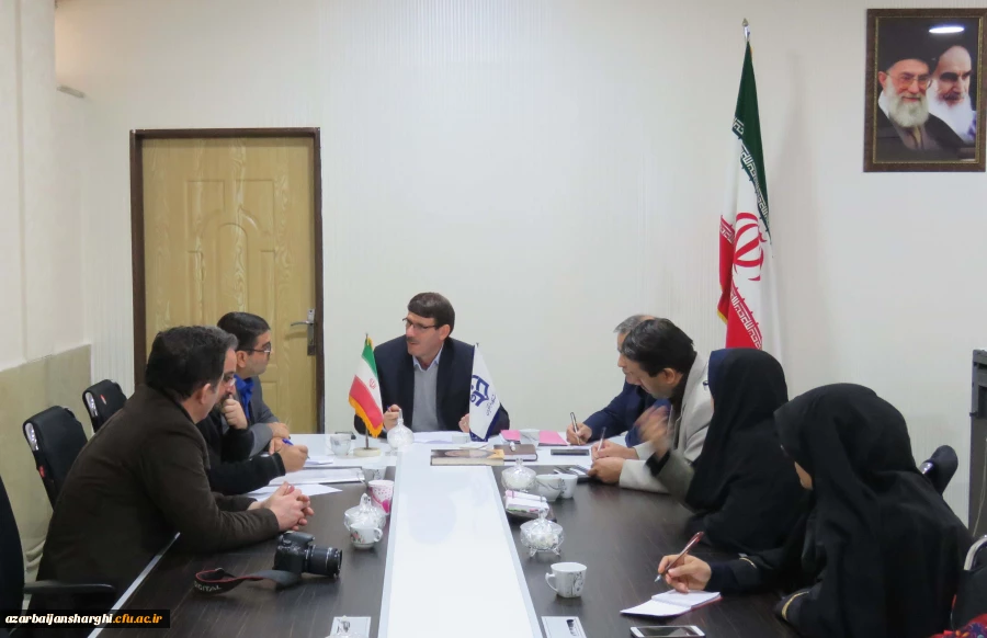 جلسه مشترک کانون پرورش فکری کودکان و نوجوانان و دانشگاه فرهنگیان استان آذربایجان شرقی