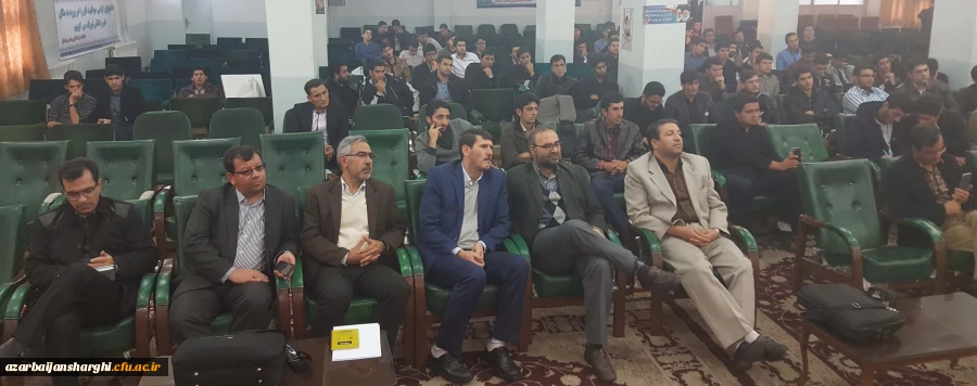 حضور عمران نزار حسیندر پردیس علامه امینی