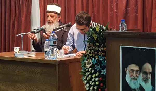 حضور عمران نزار حسیندر پردیس علامه امینی