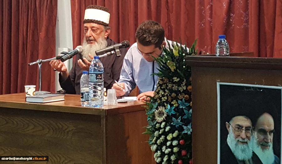 حضور عمران نزار حسیندر پردیس علامه امینی