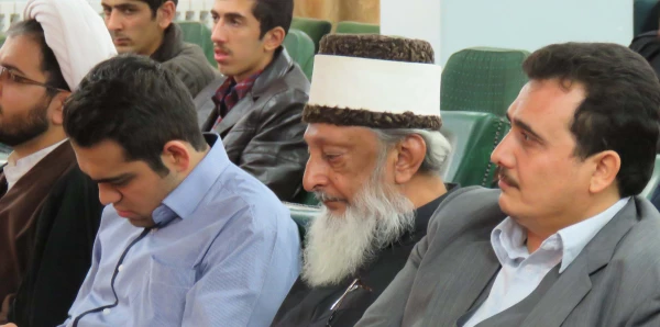 حضور عمران نزار حسیندر پردیس علامه امینی