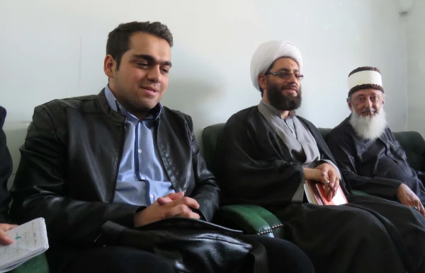 حضور عمران نزار حسیندر پردیس علامه امینی