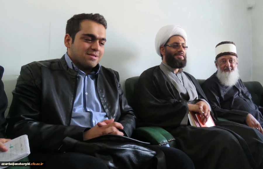 حضور عمران نزار حسیندر پردیس علامه امینی