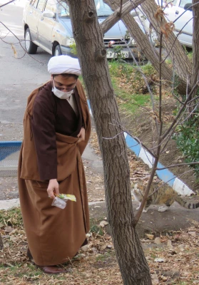 پویش پاکسازی محوطه پردیس علامه امینی(ره)