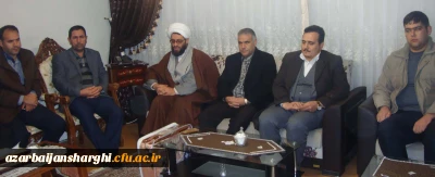 گرامیداشت یاد خاطره شهید سعید دباغ با حضور در منزل آن شهید بزرگوار