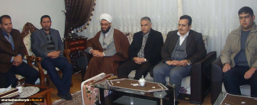 گرامیداشت یاد خاطره شهید سعید دباغ با حضور در منزل آن شهید بزرگوار