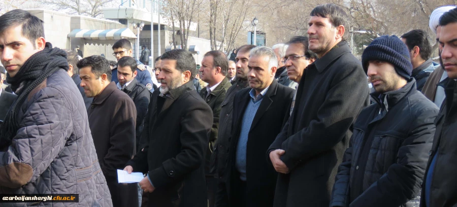 مراسم حمایت از جبهه مقاومت اسلامی و مردم ستمدیده سوریه