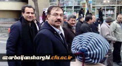 حضور مدیریت،اساتید،کارکنان و دانشجو معلمان دانشگاه فرهنگیان استان آذربایجان شرقی در راهپیمایی یوم الله 22 بهمن