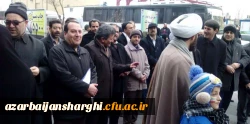 حضور مدیریت،اساتید،کارکنان و دانشجو معلمان دانشگاه فرهنگیان استان آذربایجان شرقی در راهپیمایی یوم الله 22 بهمن