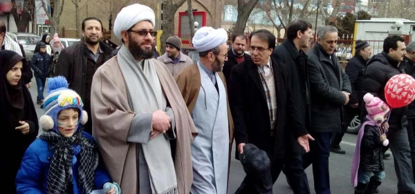 حضور مدیریت،اساتید،کارکنان و دانشجو معلمان دانشگاه فرهنگیان استان آذربایجان شرقی در راهپیمایی یوم الله 22 بهمن