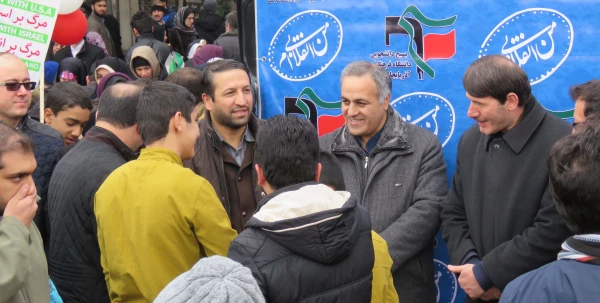 حضور مدیریت،اساتید،کارکنان و دانشجو معلمان دانشگاه فرهنگیان استان آذربایجان شرقی در راهپیمایی یوم الله 22 بهمن