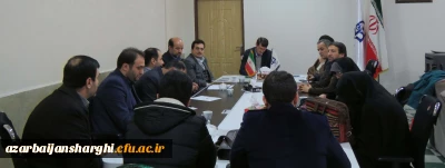 جلسه هماهنگی اردوی راهیان نور دانشگاه فرهنگیان استان آذربایجان شرقی برگزار شد