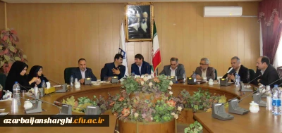 حضور مدیر کل امور حقوقی و رئیس هیئت بدوی رسیدگی به تخلفات اداری دانشگاه فرهنگیان در استان آذربایجان شرقی