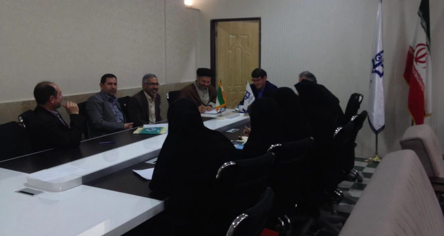 جلسه ستاد اقامه نماز دانشگاه فرهنگیان آذربایجان شرقی