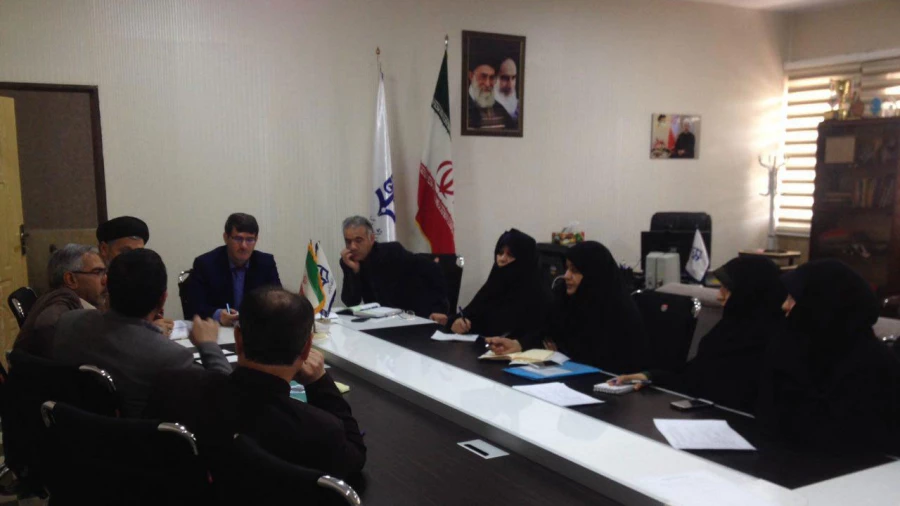 جلسه ستاد اقامه نماز دانشگاه فرهنگیان آذربایجان شرقی