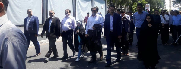 حضور در راهپیمایی روز قدس