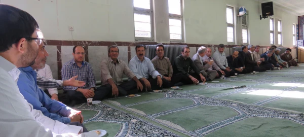 دیدار عیدانه همکاران دانشگاه فرهنگیان آذربایجا نشرقی به مناسبت عید سعید فطر