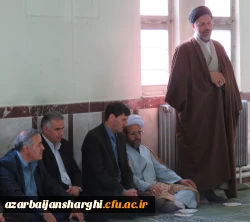 دیدار عیدانه همکاران دانشگاه فرهنگیان آذربایجا نشرقی به مناسبت عید سعید فطر