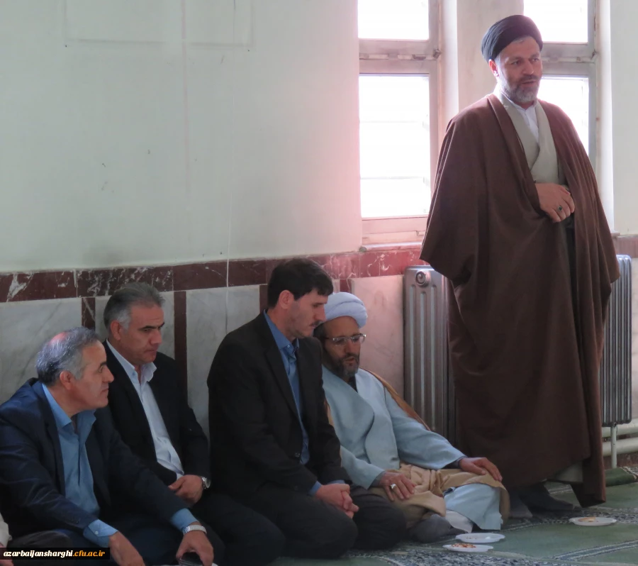 دیدار عیدانه همکاران دانشگاه فرهنگیان آذربایجا نشرقی به مناسبت عید سعید فطر