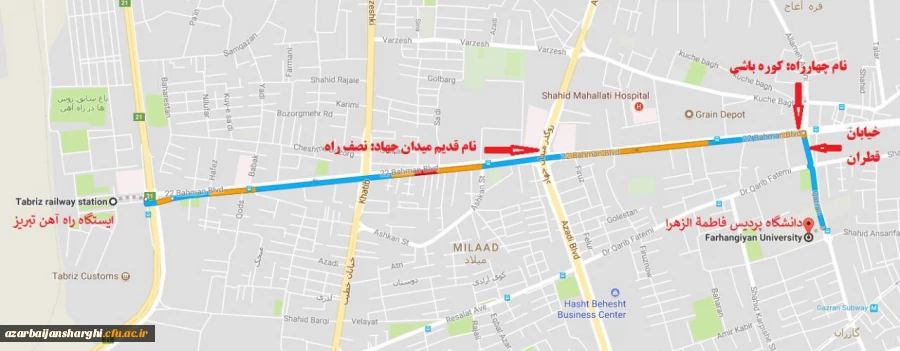 کروکی از راه آهن