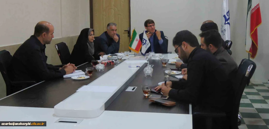 جلسه هم اندیشی و معارفه مسئول بسیج دانشجوئی دانشگاه فرهنگیان آذربایجان شرقی