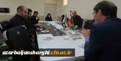 جلسه هم اندیشی و معارفه مسئول بسیج دانشجوئی دانشگاه فرهنگیان آذربایجان شرقی