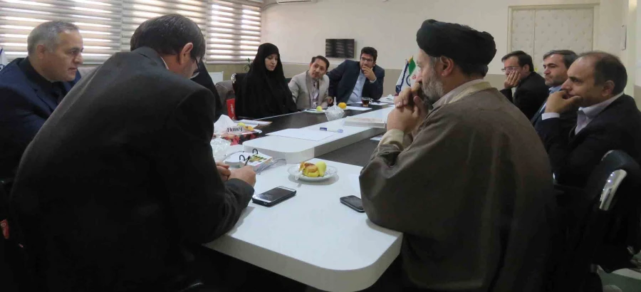 جلسه با اعضای هیئت علمی جدید