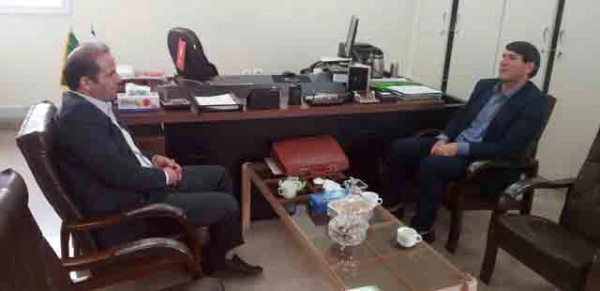 دیدار با معاون برنامه ریزی سازمان مدیریت استان