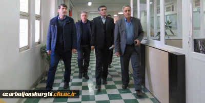 بازدید هیئت نظارت بر دانشگاه های دولتی استان از پردیس علامه امینی(رض)