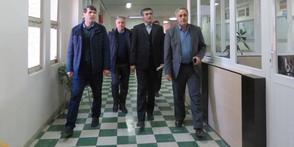 بازدید هیئت نظارت بر دانشگاه های دولتی استان از پردیس علامه امینی(رض)