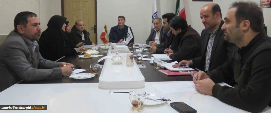 جلسه مشترک با بسیج دانشجوئی استان