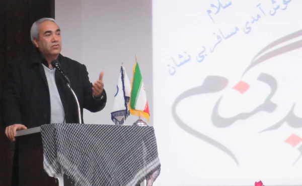 مراسم وداع با پیکر دو شهید گمنام دفاع مقدس