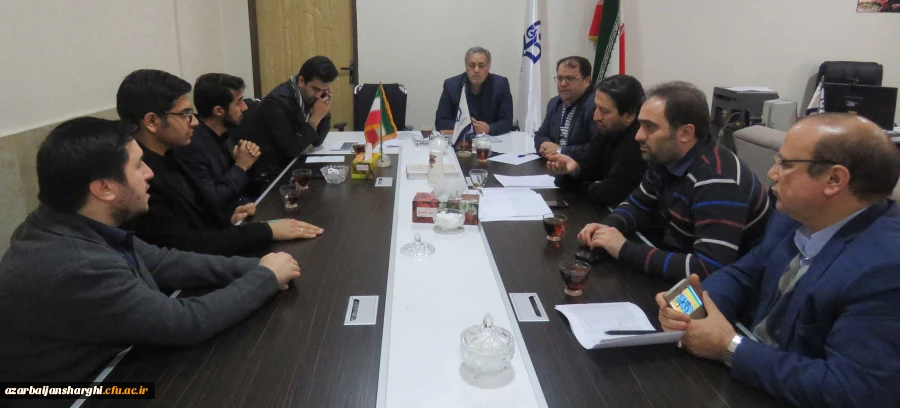 جلسه هماهنگی جشنواره قرآن و عترت کنگره بزرگداشت شهدای دانشجوی استان