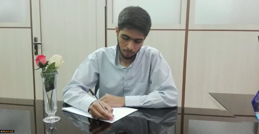 شرحِ شورِ دانشجو معلمِ خوش ذوقِ دانشگاه فرهنگیان از دیدار با رهبر معظم انقلاب اسلامی: