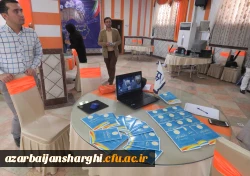 حضور در جشنواره خیرین مدرسه ساز استان و برپایی پنل اختصاصی دانشگاه