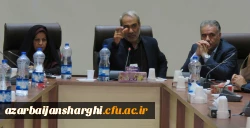 دکتر اسداله خدیوی در جمع اساتید و کارکنان دانشگاه فرهنگیان آذربایجان شرقی: