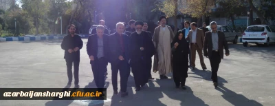 میهمان ویژه مراسم گرامی داشت هفته دفاع مقدس و آغاز سال تحصیلی 

حضورحضرت حجت الاسلام والمسلمین دکتر آل هاشم و مدیر کل آموزش و پرورش استان در دانشگاه فرهنگیان آذربایجان شرقی