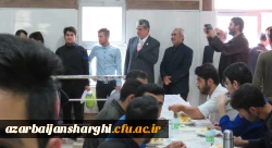 حضور عضو کمیته بهداشت و درمان مجلس شورای اسلامی در دانشگاه فرهنگیان آذربایجان شرقی