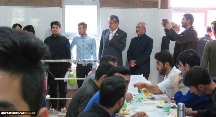 حضور عضو کمیته بهداشت و درمان مجلس شورای اسلامی در دانشگاه فرهنگیان آذربایجان شرقی