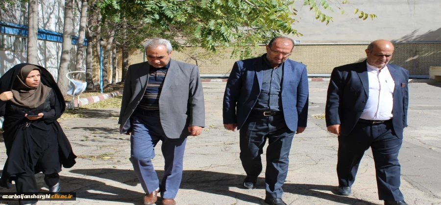 حضور مدیرکل امور مالی دانشگاه فرهنگیان در استان آذربایجان شرقی