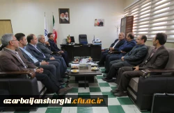 حضور مدیرکل امور مالی دانشگاه فرهنگیان در استان آذربایجان شرقی