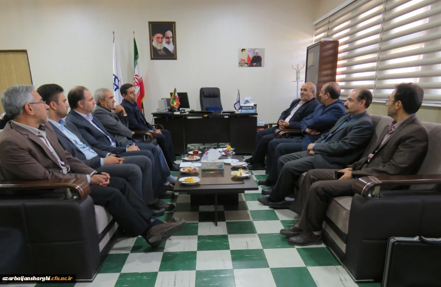 حضور مدیرکل امور مالی دانشگاه فرهنگیان در استان آذربایجان شرقی