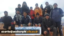 برنامه مشترک هیئت کوهنوردی و شورای هم اندیشی اساتید