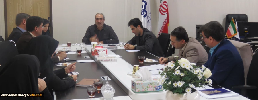 شورای پژوهشی دانشگاه فرهنگیان آذربایجان شرقی تشکیل جلسه داد