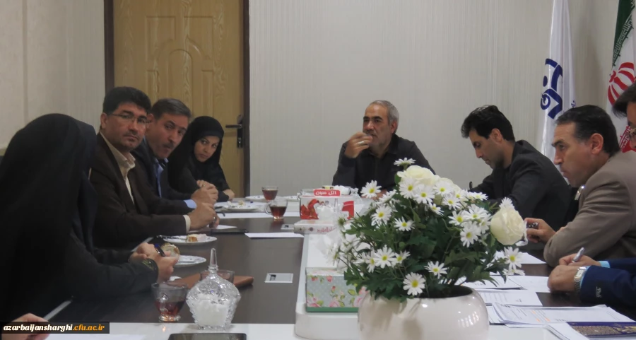 شورای پژوهشی دانشگاه فرهنگیان آذربایجان شرقی تشکیل جلسه داد