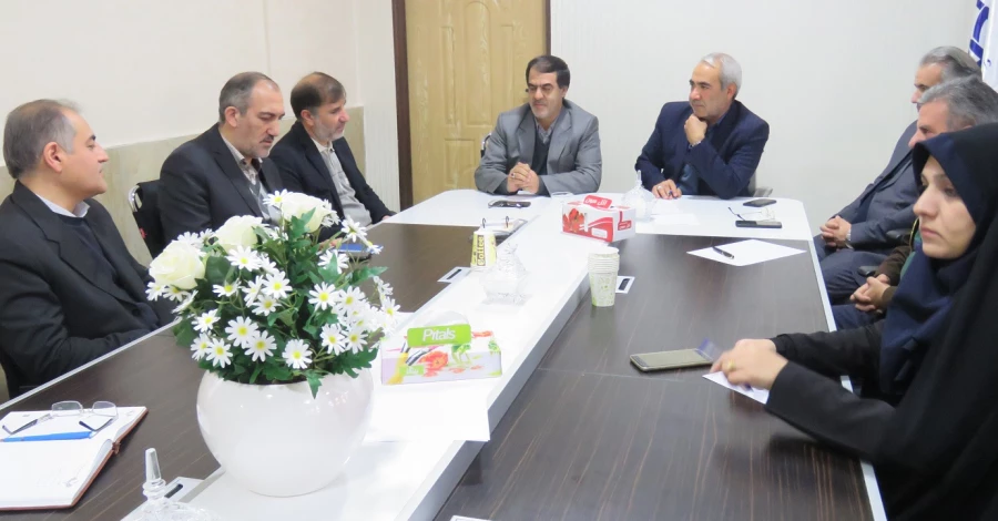 جلسه مشترک با حضور مسئولین بنیاد شهید و امور ایثارگران آذربایجان شرقی